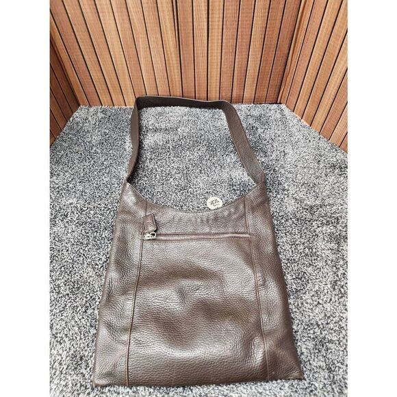 The Sak Dark Brown Leather Bag #A85 - Picture 4 of 11